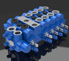 Kombination Control hydraulische Proportional-Wegeventil 5 DL-G10L-TA